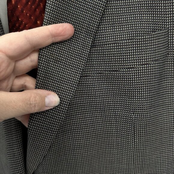 DANIEL CREMIEUX LORO PIANA jacket blazer sport coat check 100% wool 40L - Picture 10 of 10